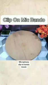 KUKE Mic CLIP ON BANDO Headset Microphone Bando Jack 3.5mm