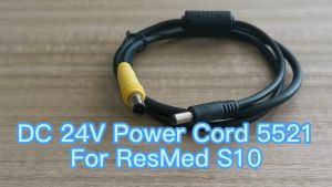 ResMed S10 Power Line Length 3.3ft for ResMed S10 CPAP Machine and BMC G3 For Plug Supply Cable