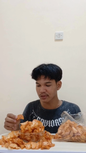 Cod/Bayar Ditempat Keripik Singkong Balado 1 Kg Snack/Camilan Enak Dan Renyah