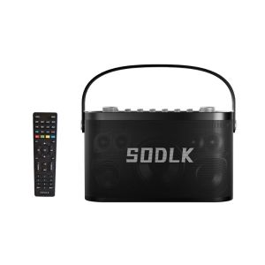 SODLK S1271PLUS Outdoor Bluetooth Speaker High Power Wireless Three-Way Frequency Karaoke Music Instrument Sound System