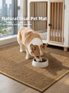 Dajiang (大江) | Natural Sisal Non-slip Pet Feeding Mat