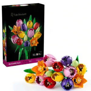 Tulip Flower Assembly Building Block Toy
