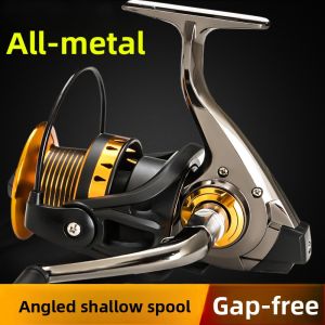 Ultra-Light Full Metal Spinning Reel Fishing Line Cup Shore Fishing Casting Rod Spool Wheel Lightweight Fishing Reel