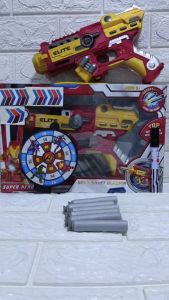 AVENGERS NERF GUN TOY IRONMAN SOFT BULLET GUN TOY FOR KIDS AND CHILDREN