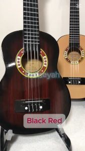 Gitar Ukulele Ukuran Concert Kentrung Warna Black Red 4 Senar