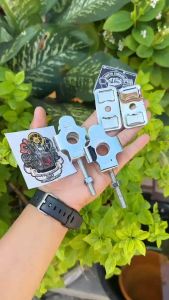 Anting setelan Rantai Vixion new SUDAH CHROME CELUP SET KANAN KIRI