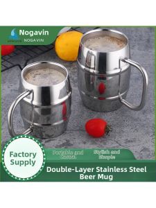 MOLORE | 304 Stainless Steel Double Walled Drinking Cup With Handle