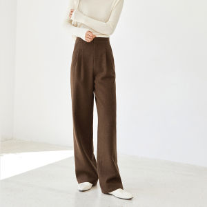 Yigue | Loose Straight Casual Pants for Women Spring and Autumn High Waist Slimming