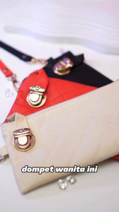 Martinversa WL11 Tas Dompet Clutch Pouch Bag Wallet Coin Purse Wanita Kartu PU Leather