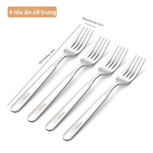 Đũa Ăn Tráng Miệng Bằng Thép Không Gỉ 316L Cấp Thực Phẩm