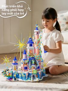 KEWANG | High Difficulty Adult Princess Castle Building Block Toy