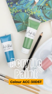 TRG Acrylic Paint Dusty Colour 30 ml ACC-30DST - Cat Akrilik Kanvas Lukis Canvas Acrylic Earth Color 30ml