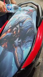 Cover Sarung Jok Motor ARAI Full Print Anti Cakar Kucing Waterproof Motif TRANSFORMERS UK STD/JUMBO