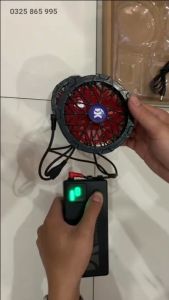 [Chính Hãng]  Bộ Phụ Kiện Áo Điều Hòa Nhật Bản Cao Cấp PIN Dung Lượng 40.000mAh Quạt Không Chổi Than 12V Thời Gian 17-20 Tiếng BH 12 Tháng