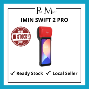 Mesin Grabfood IMIN SWIFT 2 PRO Mobile POS Android Terminal with NFC & 58mm Printer (4+32GB)