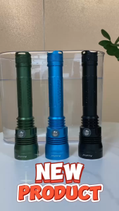 ASAFEE A22 Professional Diving Flashlight 4000LM IPX8 100M Depth - XHP70.2 LED Dual-Color Light 26650 Battery for Scuba Night Diving