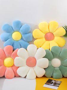 Gối Ôm Cánh Hoa Cúc Họa Mi Bé Gái Đệm Tựa Đầu Giường Bông Hoa Đồ Chơi Bằng Bông Hoa Hướng Dương Đệm Ngồi Ins SOFA PHÒNG KHÁCH