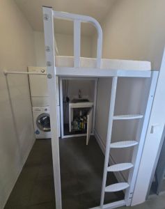 Loft bed customize for helper room/helper bed customize/unity/store room/smaller room