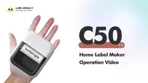 C50 Mini Tattoo Printer Portable Inkless Transfer Machine 2 Inch 15‑57mm Compatible With Phone PC iPad For Tattoo Pattern Logo