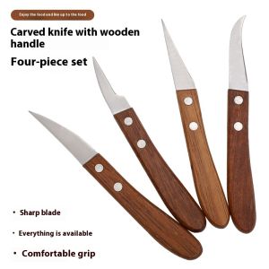 Na Fen ai gỗ thép không gỉ xử lý dao khắc thiết lập cho sử dụng chuyên nghiệp