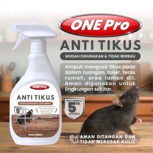 Spray Cairan PENGUSIR TIKUS | Tikus Rumah | Tikus Kendaraan | Tikus Kantor | Tikus Pasar | Tikus Got | Tikus Atap | 100% Super Ampuh | Isi 450ml