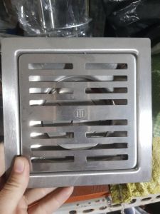 HỐ GA THOÁT SÀN (VUÔNG LƯỚI) CHỐNG HÔI THÔNG MINH 24/7 INOX 430