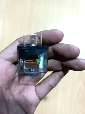 soket kabel relay 4 kaki untuk klakson lampu motor dan mobil