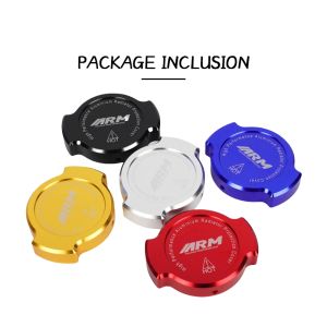 PMShop Motorcycle ARM Radiator Cover Cap Full CNC Aluminum Universal