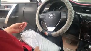 ที่บังแดดอุปกรณ์เสริมรถยนต์สำหรับToyota Corolla Altis 2003-2012 ด้านซ้าย/ด้านขวา ที่บังแดดกระจกแต่งหน้าสำหรับขับรถ