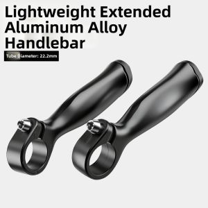 TOOKTRO | Aluminum Alloy Ram Horn Universal Bicycle Handlebar Grips