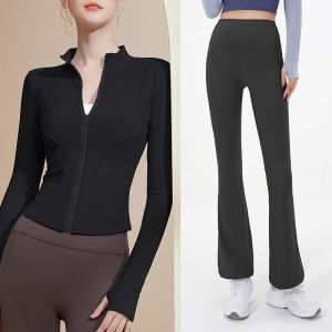 YANSE | Breatheable Quick Dry Yoga Suit Set Pants