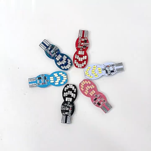 Motorcycle LED Flowing Flashing Light T10 3014 30SMD Car High Brightness LED Width Lamp Signal Lamp LED License Plate Lights