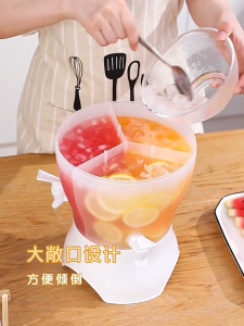 【✅SG stock】5L Large Capacity Cold Water Jug with Holder Water Bottle Refrigerator Drink Pot Water Tank