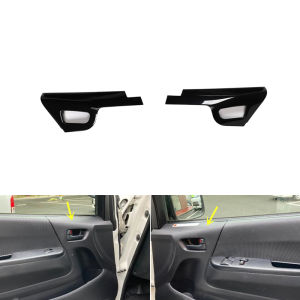 Black Piano Gear Shift Patch for Toyota Hiace 14-18 Models Interior Modification Shift Knob Sticker Auto Accessories