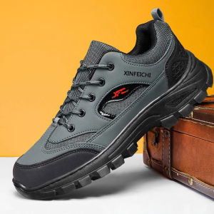 JIFANPAUL | Mens Safety Shoes Anti-crush Anti-puncture Winter Cotton Shoes