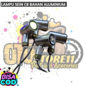 Lampu sein CB Sen Riting Led CB MP Tiger full aluminium CNC set kanan kiri