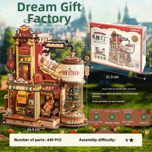 ROKR | Mechanical Wooden Cuckoo Clock DIY Kit