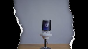 Sades Gaming Microphone Tyto Type-A to Type-C Connection-   Black/ White