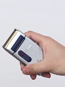 Top Seller RECHARGEABLE ELECTRIC SHAVER FOR MEN | Compact Design for Quick & Comfortable Shaving | Portable Dry/Wet Dual Blade Razor | Ideal for Travel & Home Use | USB Charging Low-Noise Travel-Friendly Grooming Tool | Pop-up Trimmer Foil Shaver | Etc.