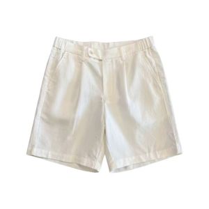 ZHUOCAN | Summer American Street Style White Denim Shorts