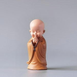 Creative Archaistic Little Monk Decoration Buddha Series Zen Home Living Room Tea Table Figure Doll Bonsai Landscaping Decorations
