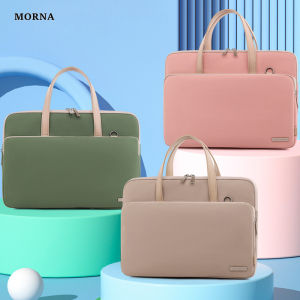 MORNA Lightweight Laptop Bag Portable Women Business Shoulder Messenger Bag 14/15 Inch Handbag Waterproof Storage Bags Briefcases