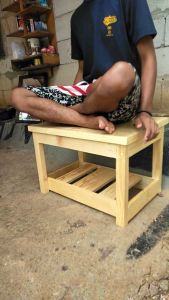 Grosir meja aquarium meja tamu siap pakai panjang60cm lebar 40cm tinggi 40cm meja kayu jati belanda