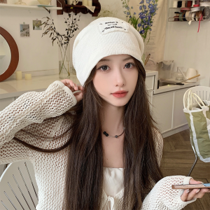 หมวกคลุมศีรษะสำหรับสตรีหลังคลอด ช่วงฤดูใบไม้ผลิและฤดูใบไม้ร่วง ป้องกันลม ปกป้องศีรษะ หมวกคลุมศีรษะสำหรับผู้หญิง