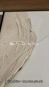 Tranh in vải canvas hoa sơn dầu khổ lớn đã gồm khung và đinh treo nhiều mẫu - làm theo yêu cầu