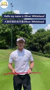 2 Pack Golf Direction Stick Golf Alignment Stick Golf Training Aid Swing Rod Multifunctional Corrector 高尔夫方向棒