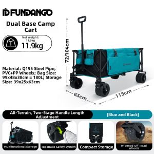 Kingcamp | Multifunctional Handcart Foldable Wagon