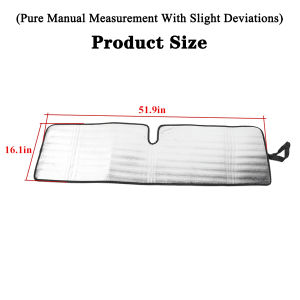 Windshield Sunshade Shade Cover Front Sun Visor for Jeep Wrangler TJ JK 1997-2006 2007-2017 Car Interior Accessory Aluminum Foil