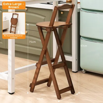 Folding Bar Stool for Home and Commercial Use