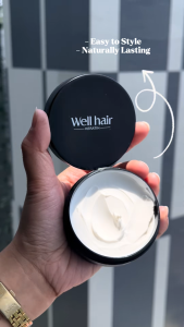 Well Hair 3D Elastic Matte Hair Wax 16H Long Lasting Hold Non Greasy Water Based Mens Hair Styling Clay WH-Z013